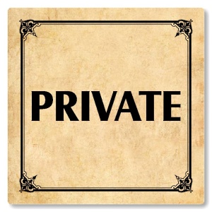 Private, 100x100mm, pergamen, Nebraska